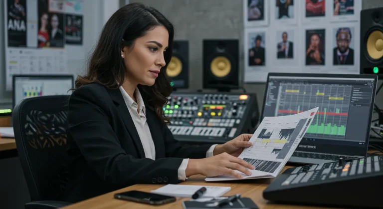 O que faz um administrador de produção musical